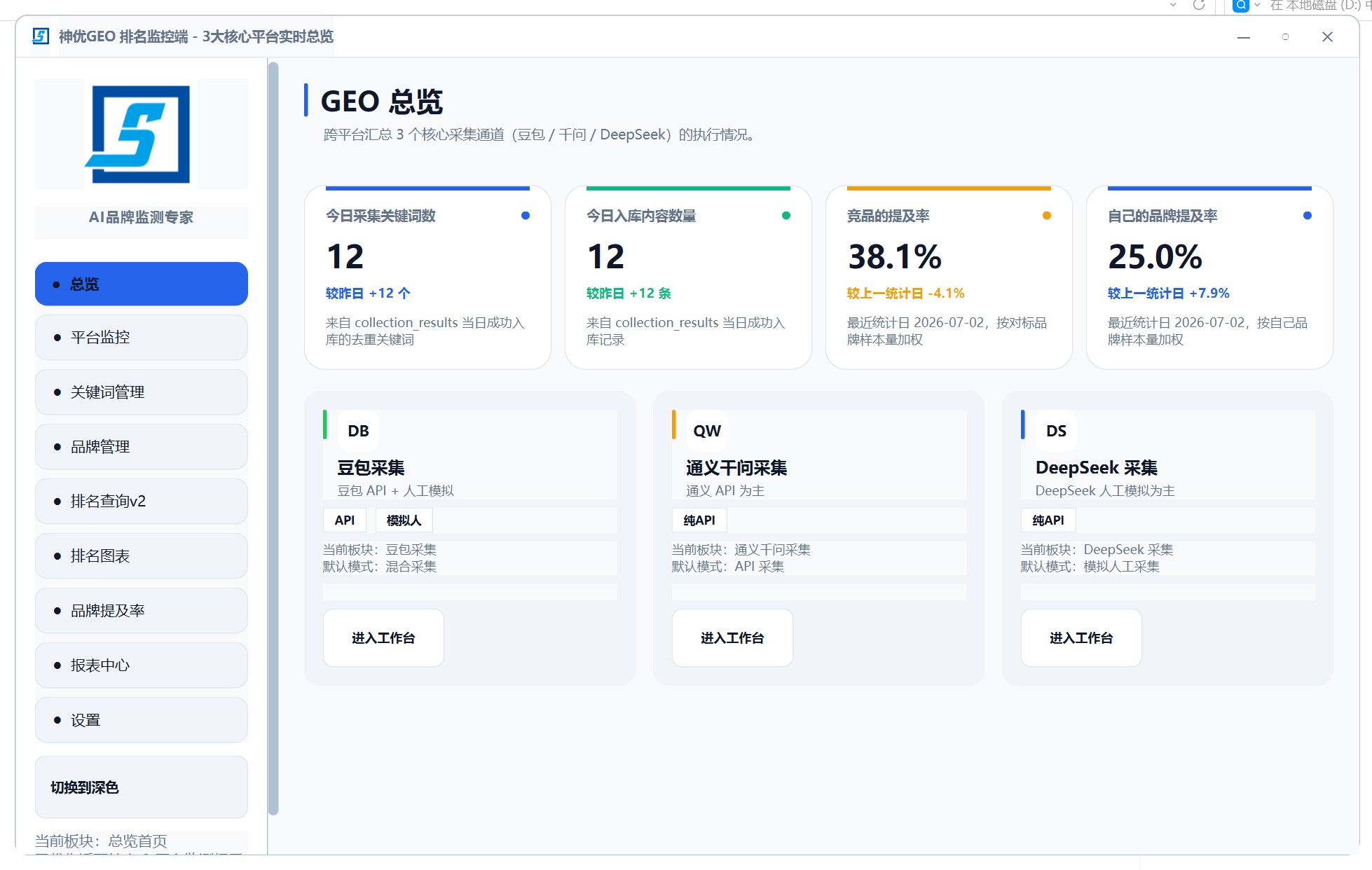 GEO 系统官网 · 专业 GEO 服务商GEO系统官网AI大模型优化平台